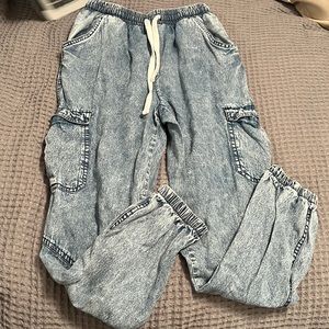 Jogger cargo jeans